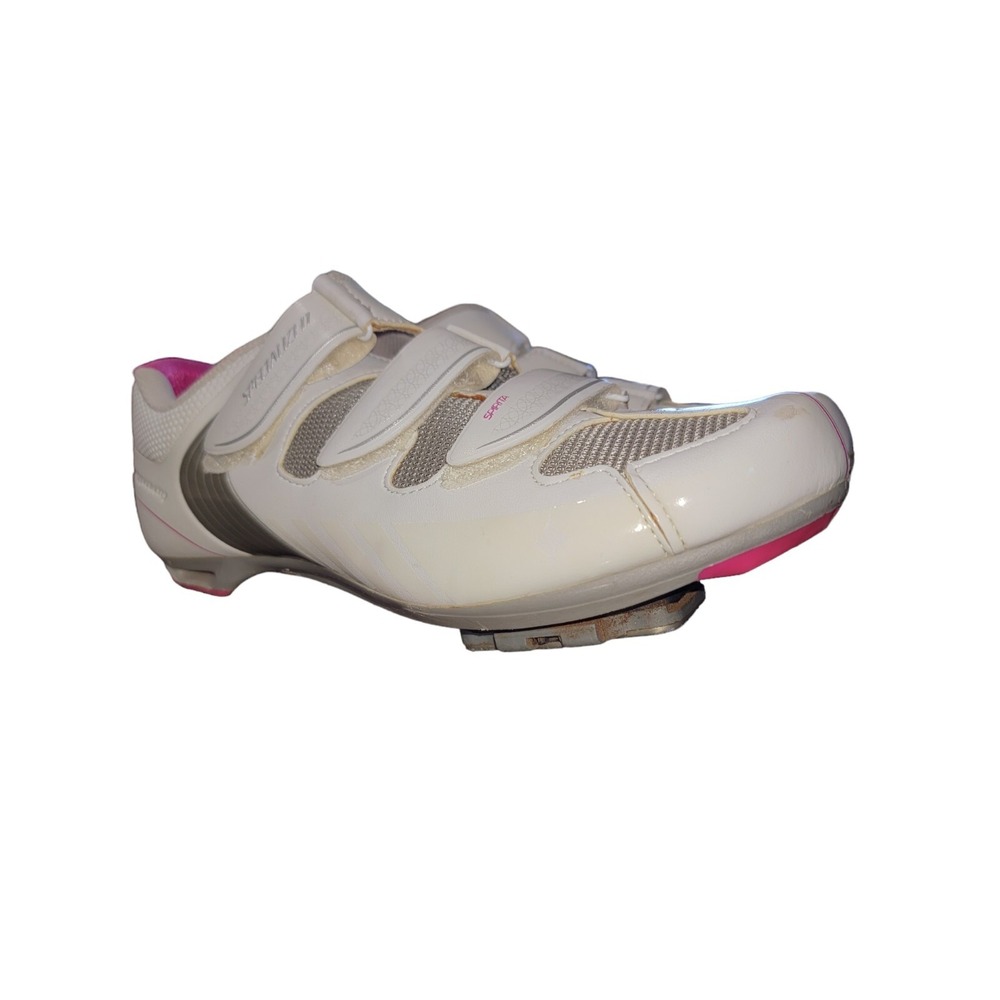 Specialized Spirita Rd Womens Bike Pink White Cycling Shoes Size 9.25